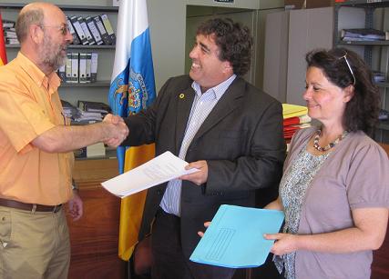 LOS VERDES DE LAS PALMAS FORMALIZA SU CANDIDATURA ANTE LA JUNTA ELECTORAL DE ZONA