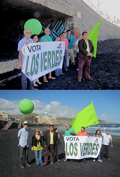 LOS VERDES TRABAJARÁN PARA RECUPERAR LA BANDERA AZUL DE LAS CANTERAS